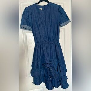 Vintage Denim fit and flare dress